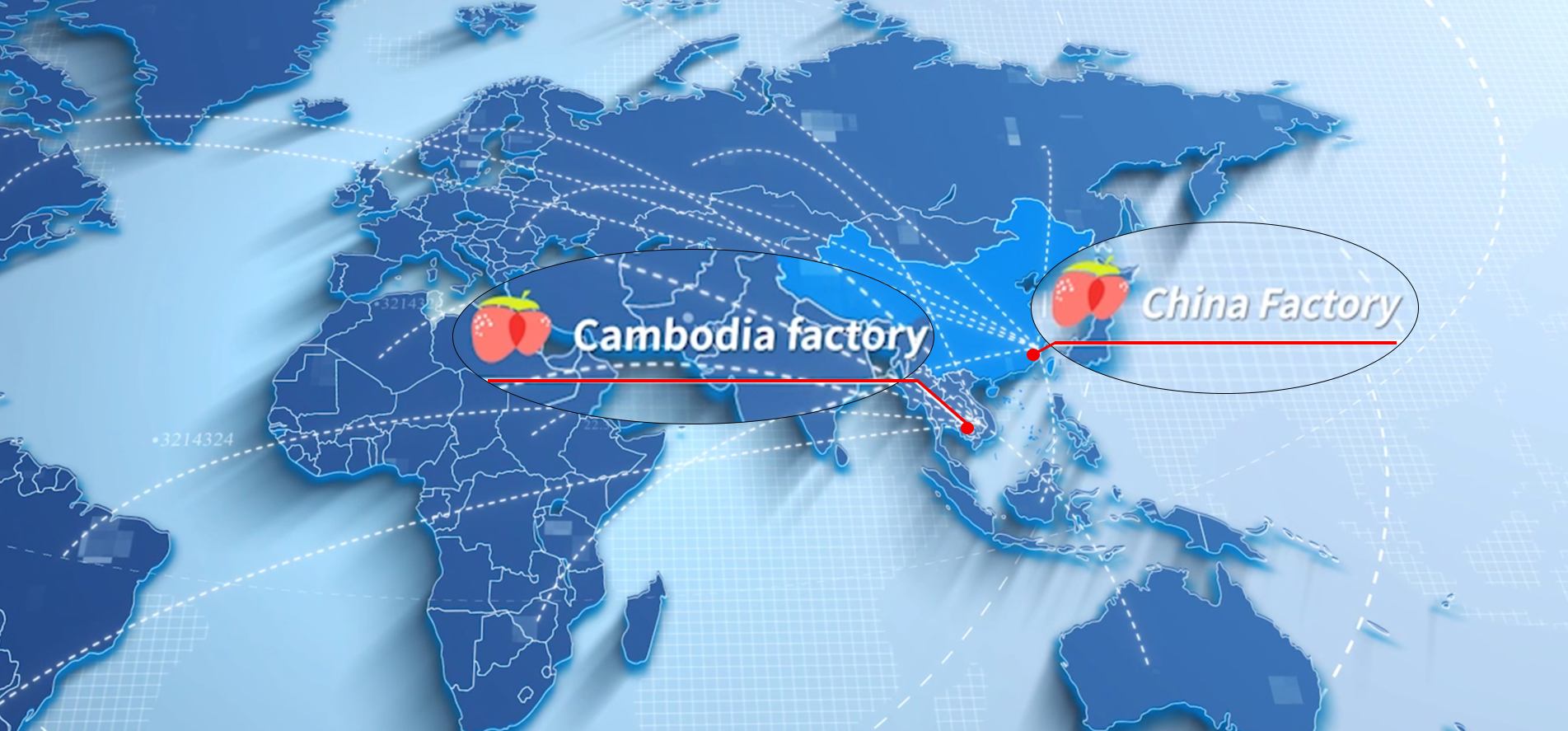 Cambodia and China Bag Factory