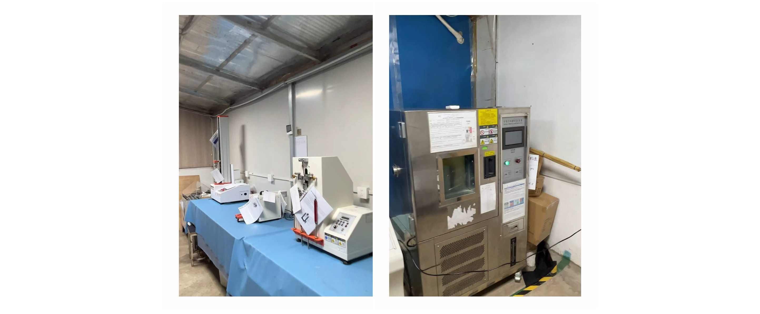 In-house Testing Equipment In-house Testing Equipment