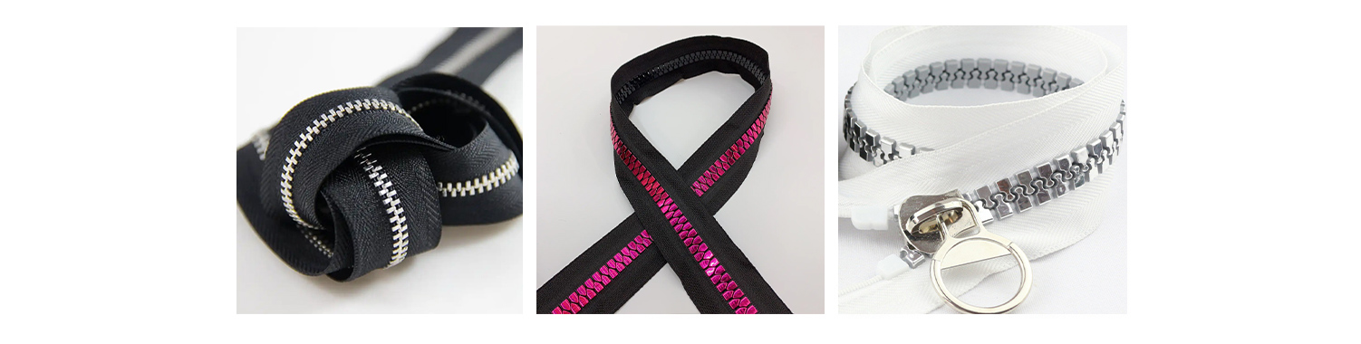 Different Specifications of Zippers Different Specifications of Zippers