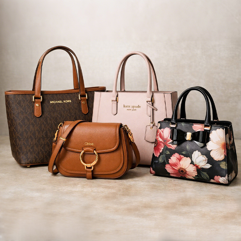 Bolsas Michael Kors vs Chloé vs Kate Spade vs Ted Baker: Uma comparação focada na fabricação