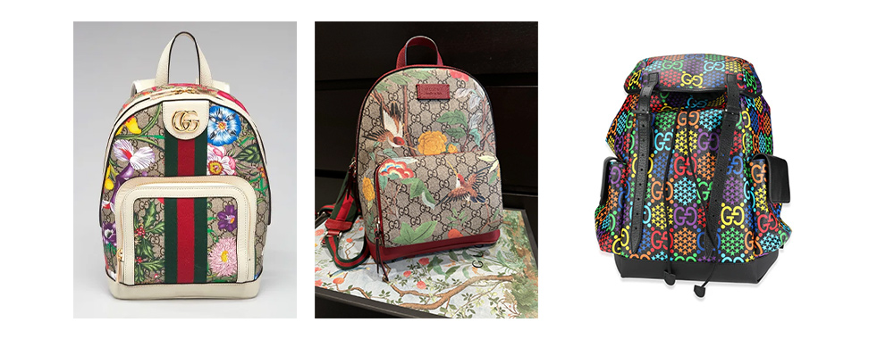 GUCCI backpack Strong visual impact GUCCI backpack Strong visual impact