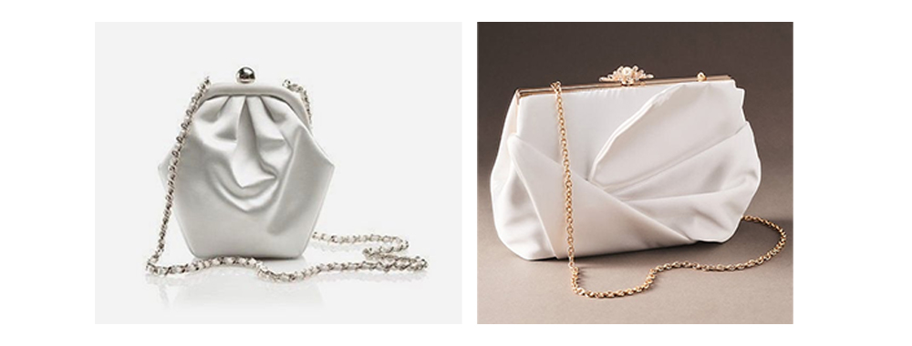 Handbag with detachable chain