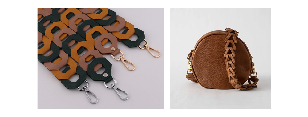 Example of Leather Geometric Splicing Handle Example of Leather Geometric Splicing Handle