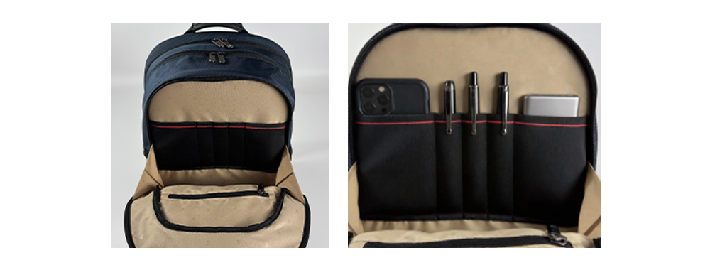 Vertical Slip Pockets